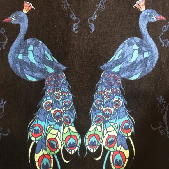 Peacock Pin Up Dress - Picture 4 of 5